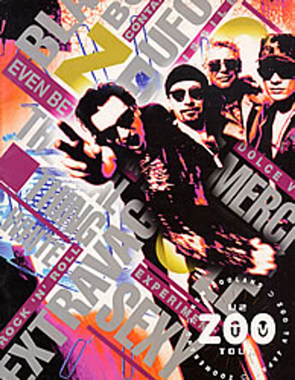 U2 Zoo TV Tour Japanese Promo tour programme TOUR PROGRAMME