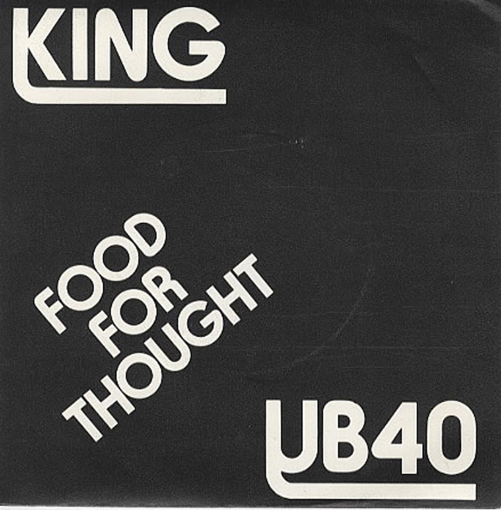 UB40 King - 1st - P/S UK 7" vinyl single (7 inch record / 45) GRAD6