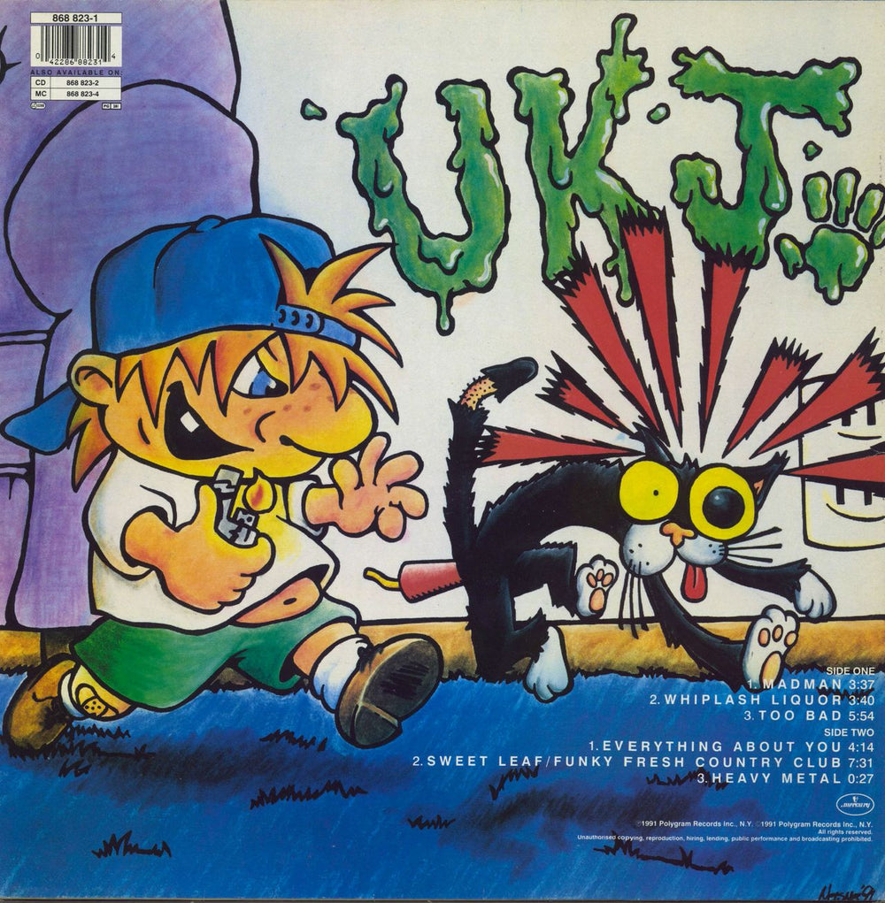 Ugly Kid Joe As Ugly As They Wanna Be - VG US 12" vinyl single (12 inch record / Maxi-single) 042286882314