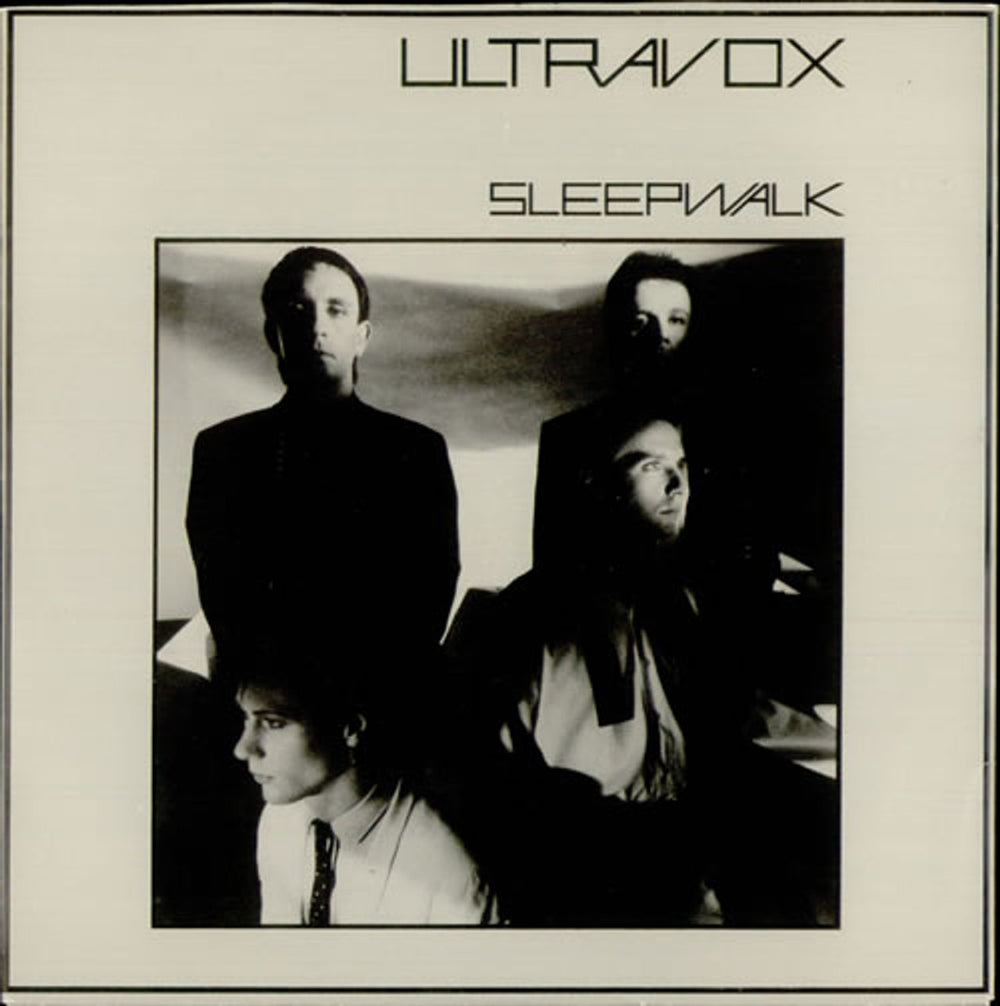 Ultravox Sleepwalk - P/S - EX UK 7" vinyl single (7 inch record / 45) CHS2441