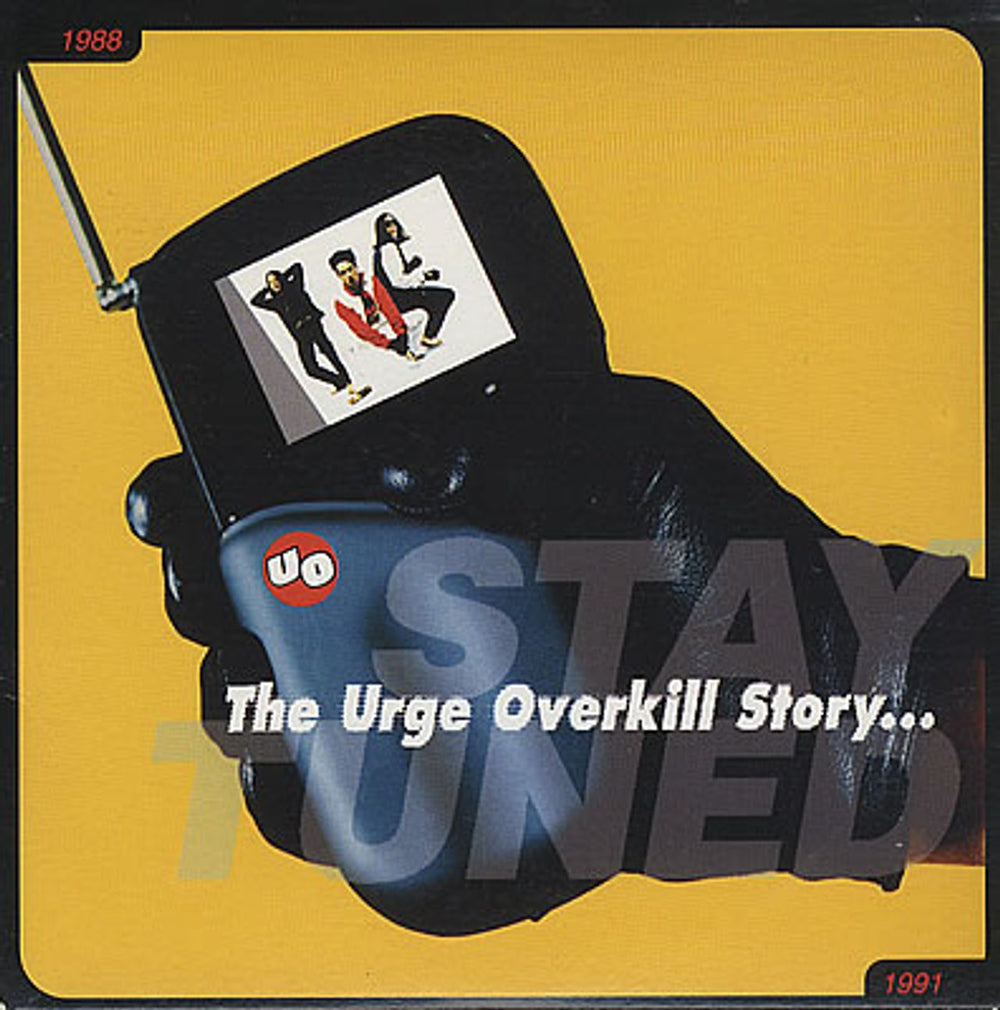 Urge Overkill Stay Tuned US Promo CD album (CDLP) UOSAMP