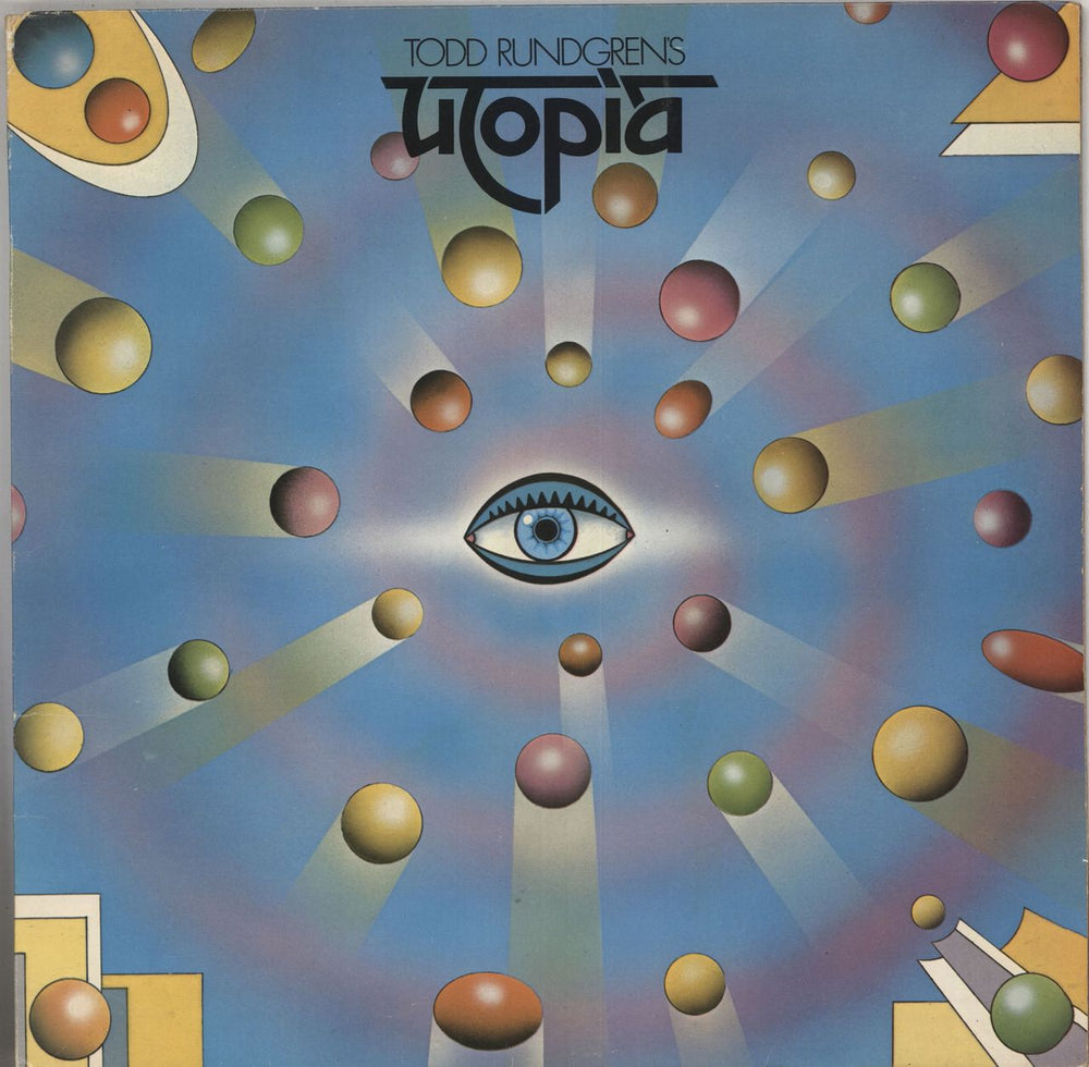 Utopia (US) Todd Rundgren's Utopia - EX UK vinyl LP album (LP record) K55501