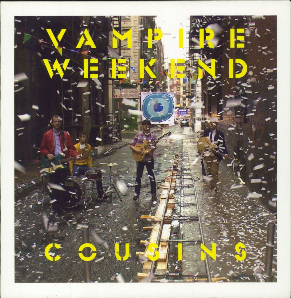 Vampire Weekend Cousins US 7" vinyl single (7 inch record / 45) XLS473