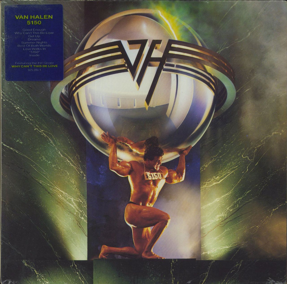 Van Halen 5150 - Sealed German vinyl LP album (LP record) 925394-1