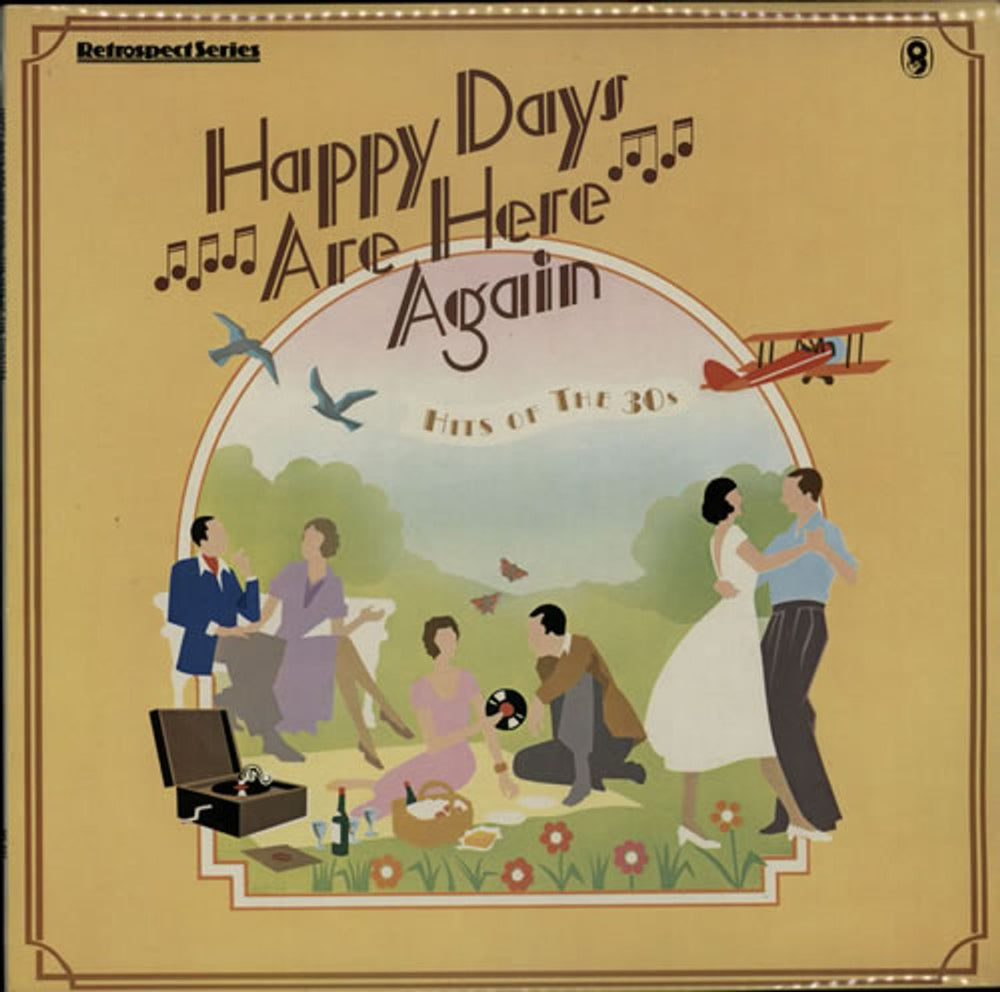 Various-20s & 30s Happy Days Are Here Again UK vinyl LP album (LP record) SH337