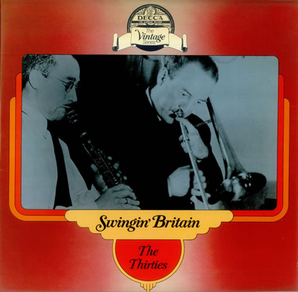 Various-20s & 30s Swingin' Britain - The Thirties UK 2-LP vinyl record set (Double LP Album) DDV5013/4