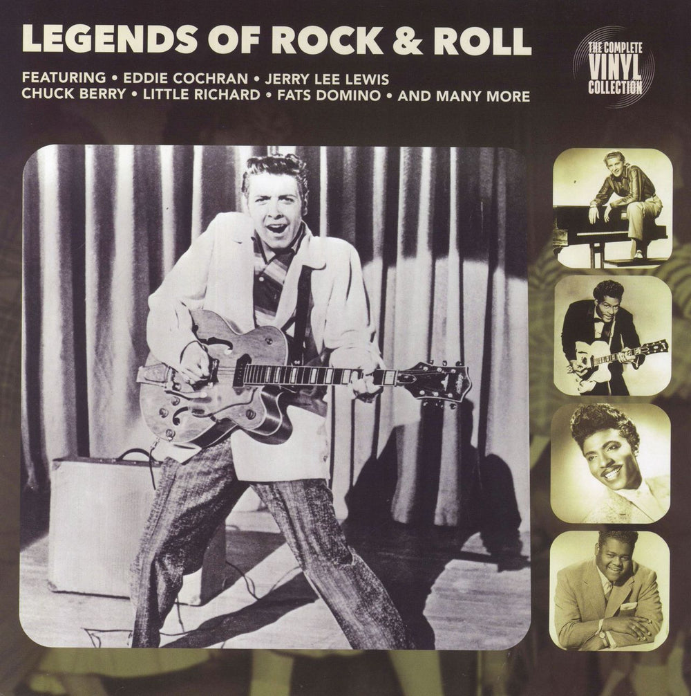 Various-50s/Rock & Roll/Rockabilly Legends Of Rock & Roll UK vinyl LP album (LP record) 02000-LP11