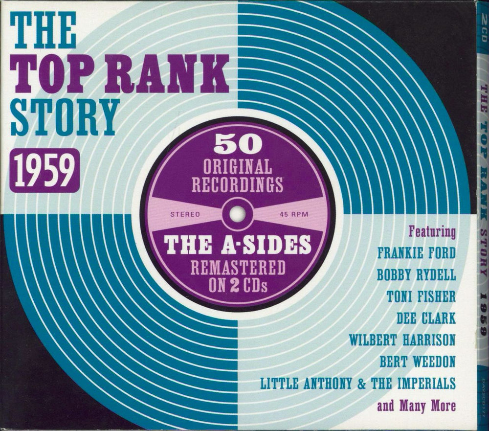 Various-50s/Rock & Roll/Rockabilly The Top Rank Story 1959 UK 2 CD album set (Double CD) DAY2CD177