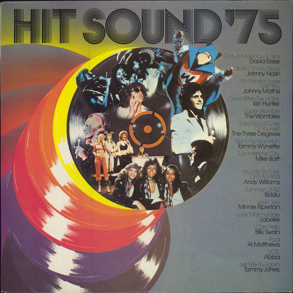 Various-60s & 70s Hit Sound '75 UK vinyl LP album (LP record) 81033