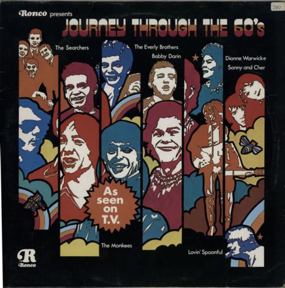 Various-60s & 70s Journey Through The 60's UK vinyl LP album (LP record) RR2007