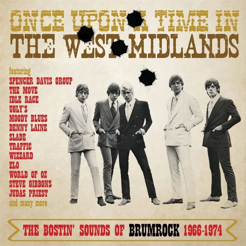 Various-60s & 70s Once Upon A Time In The West Midlands: The Bostin’ Sounds Of Brumrock 1966-1974 UK CD Album Box Set CRSEGBOX105