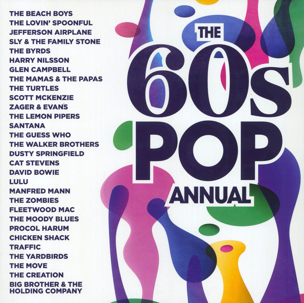 Various-60s & 70s The 60s Pop Annual UK 2-LP vinyl record set (Double LP Album) DEMRECOMP012