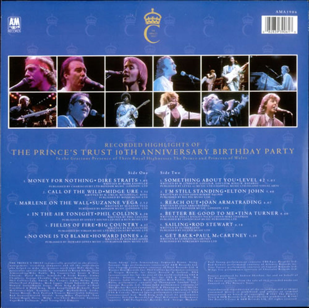 Various-60s & 70s The Prince's Trust 10th Anniversary Birthday Party + 7" UK vinyl LP album (LP record) SVALPTH229735