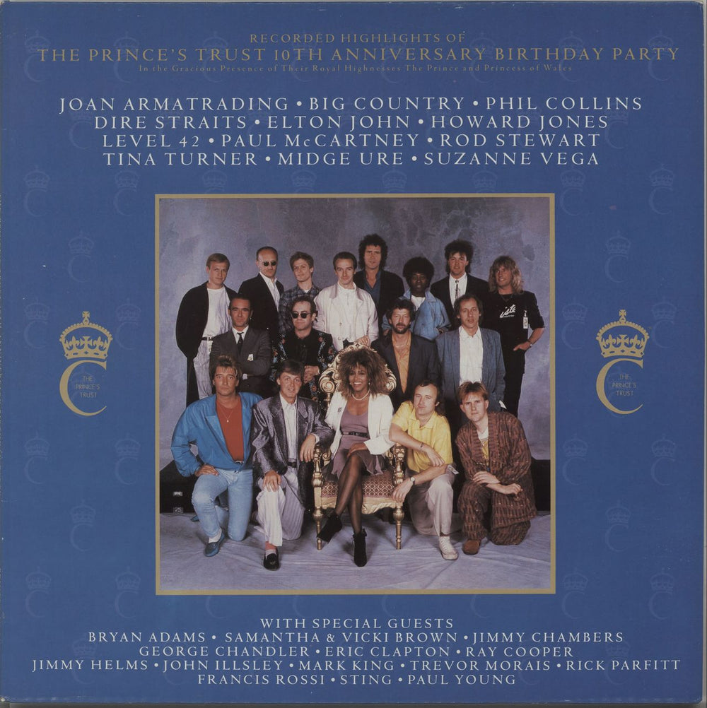 Various-60s & 70s The Prince's Trust 10th Anniversary Birthday Party UK vinyl LP album (LP record) AMA3906