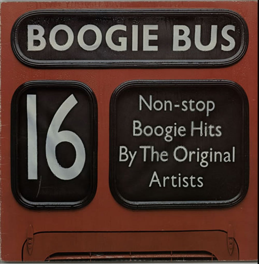 Various Artists Boogie Bus UK vinyl LP album (LP record) 9198174