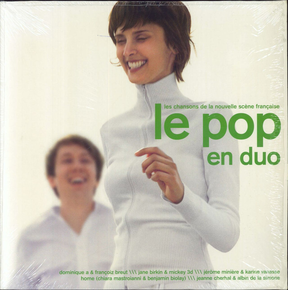 Various Artists Le Pop En Duo (Les Chansons De La Nouvelle Scène Française) German 2-LP vinyl record set (Double LP Album) LPM04-1