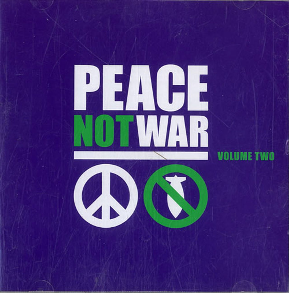 Various Artists Peace Not War Volume 2 UK CD album (CDLP) PNW2CD