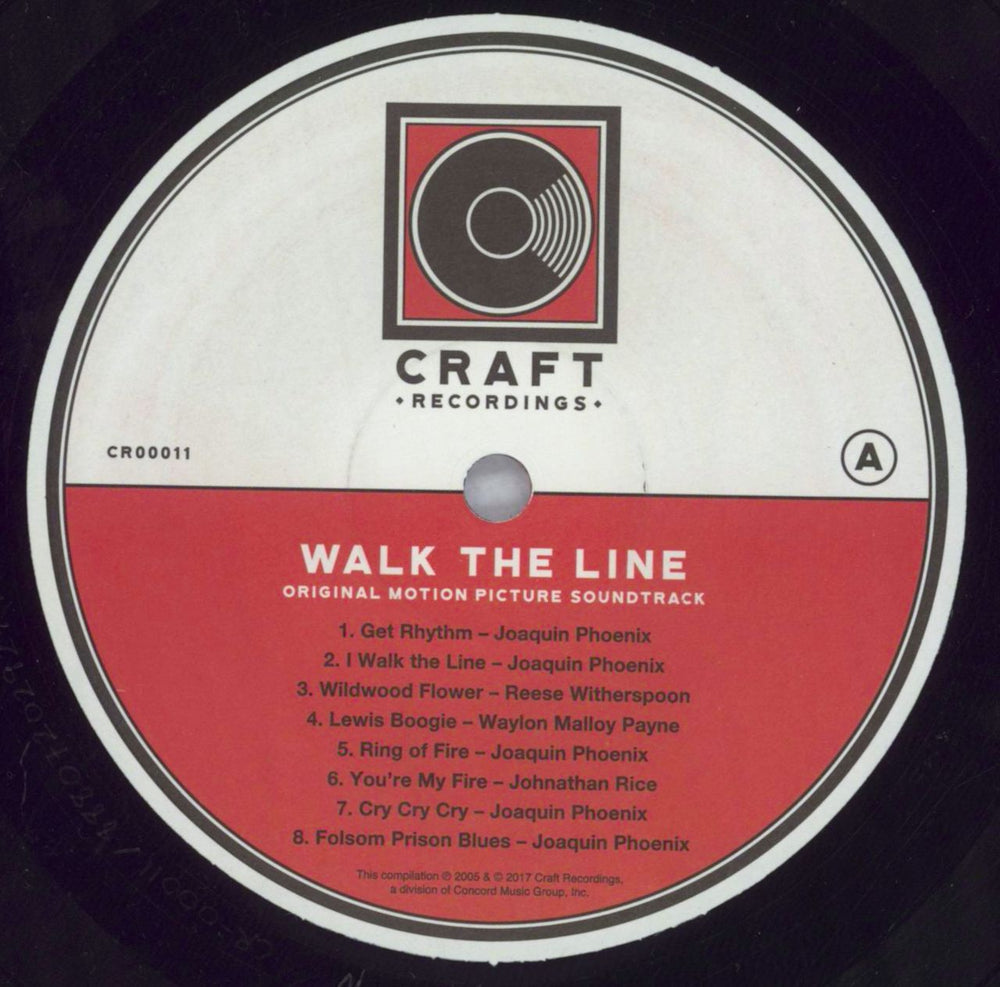 Various Artists Walk The Line (Original Motion Picture Soundtrack) US vinyl LP album (LP record) VARLPWA821332