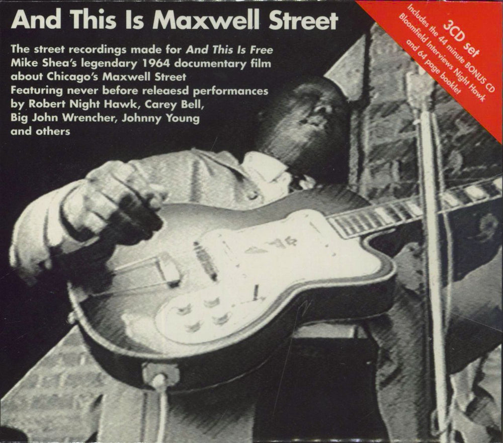 Various-Blues & Gospel And This Is Maxwell Street - Sealed UK CD Album Box Set KAT3D1