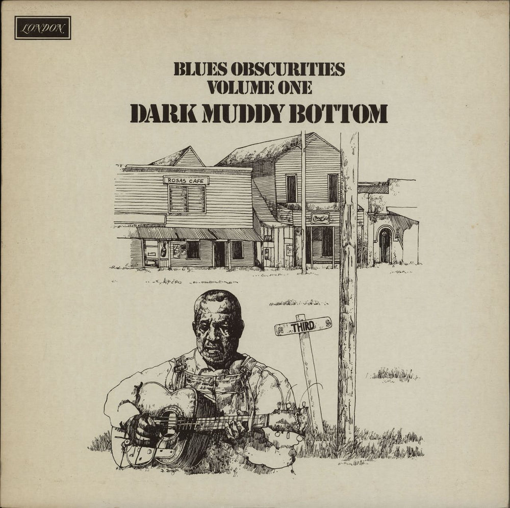 Various-Blues & Gospel Blues Obscurites: Volume One - Dark Muddy Bottom UK vinyl LP album (LP record) HAU8454