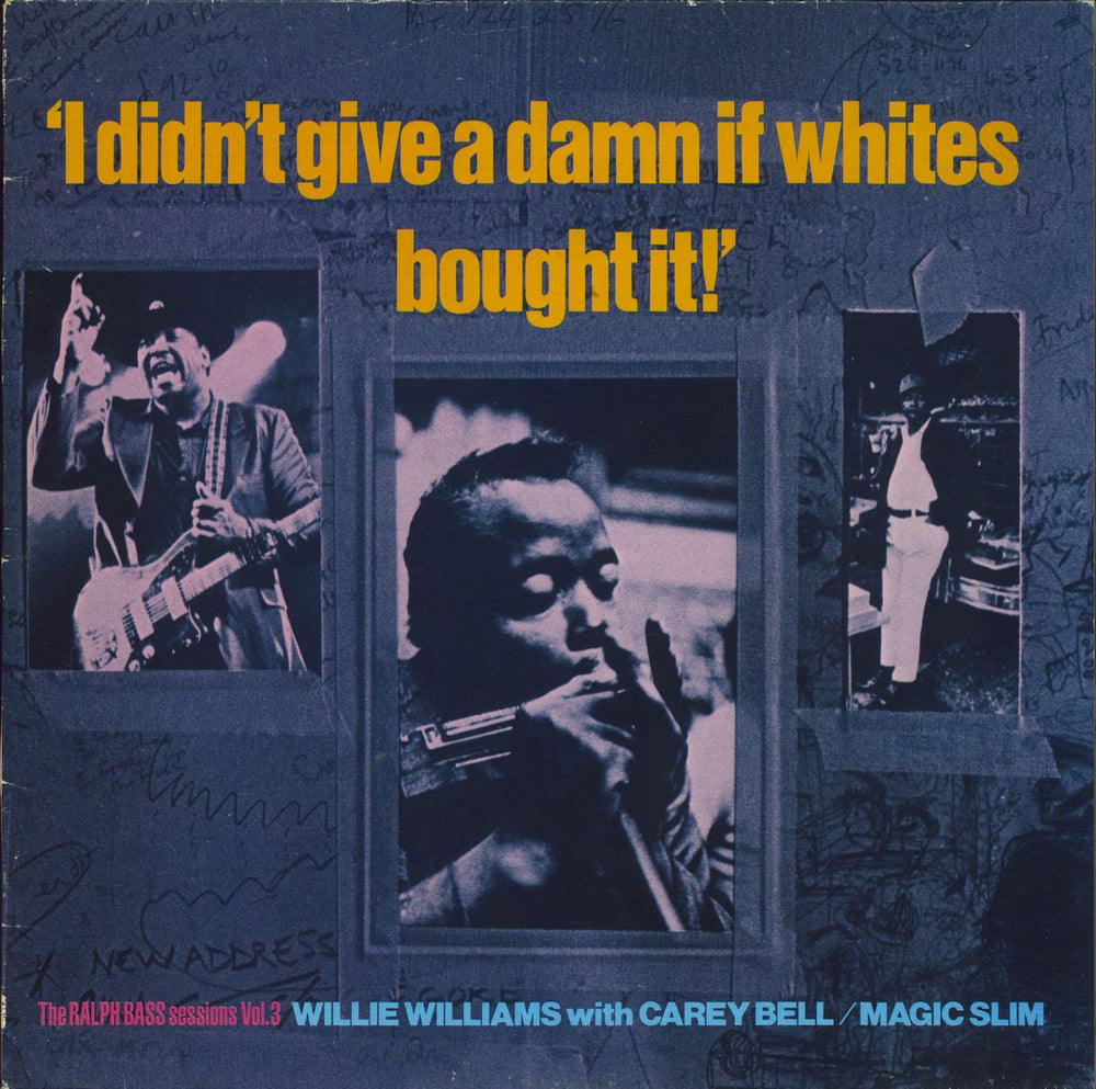 Various-Blues & Gospel I Didn't Give A Damn If Whites Bought It! - The Ralph Bass Session Vol. 3 UK vinyl LP album (LP record) RL0052