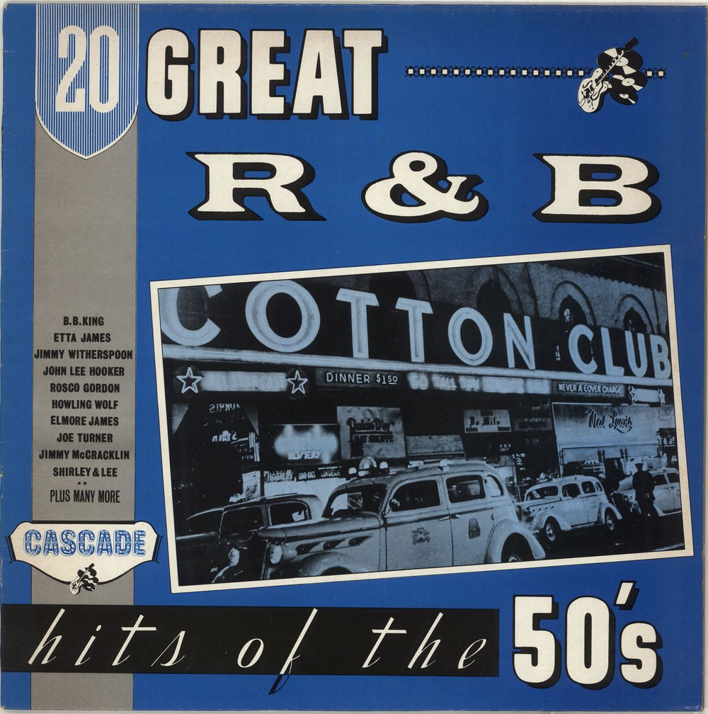 Various-Blues & Gospel Twenty Great R&B Hits Of The 50's UK vinyl LP album (LP record) DROP1001