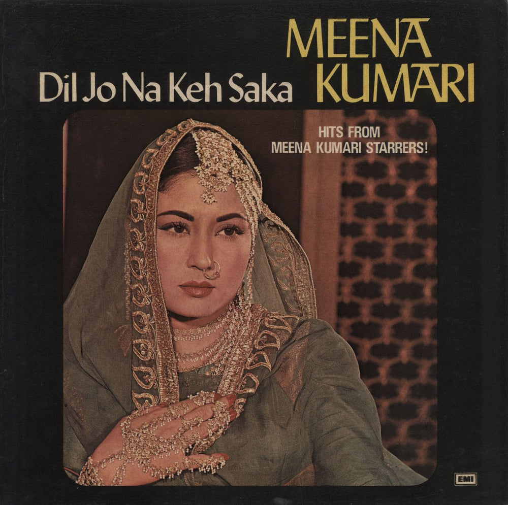 Various-Bollywood Meena Kumari - Dil Jo Na Keh Saka Indian vinyl LP album (LP record) ECLP5644