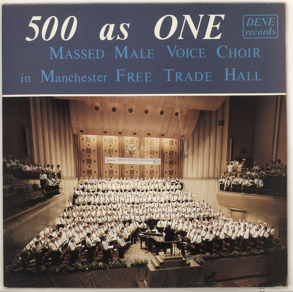Various-Choral & Gregorian Chanting 500 As One UK vinyl LP album (LP record) DKA8316