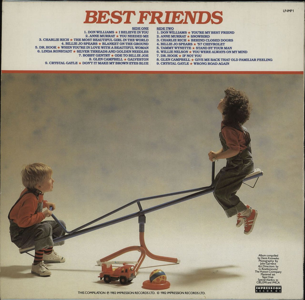 Various-Country Good Friends UK vinyl LP album (LP record)