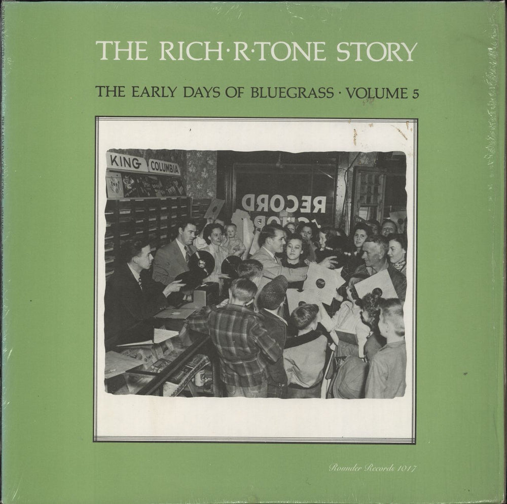 Various-Country The Rich-R-Tone Story US vinyl LP album (LP record) 1017