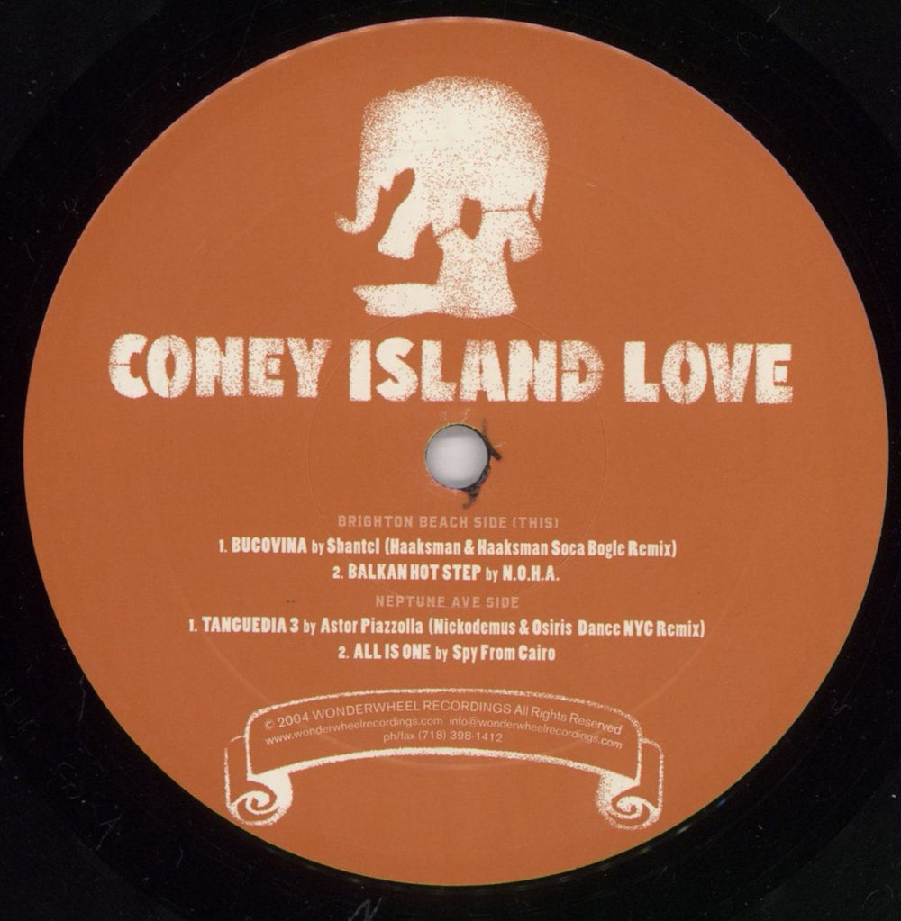 Various-Dance Coney Island Love EP No. 1 UK 12" vinyl single (12 inch record / Maxi-single) D.V12CO830977