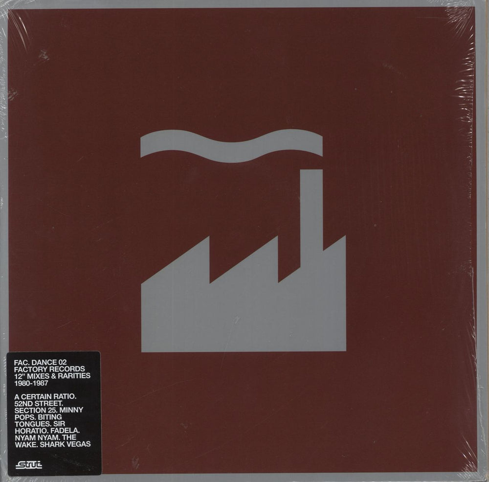 Various-Dance Fac. Dance 02, 12" Mixes & Rarities 1980-1987 - Shrink UK 2-LP vinyl record set (Double LP Album) STRUT098LP