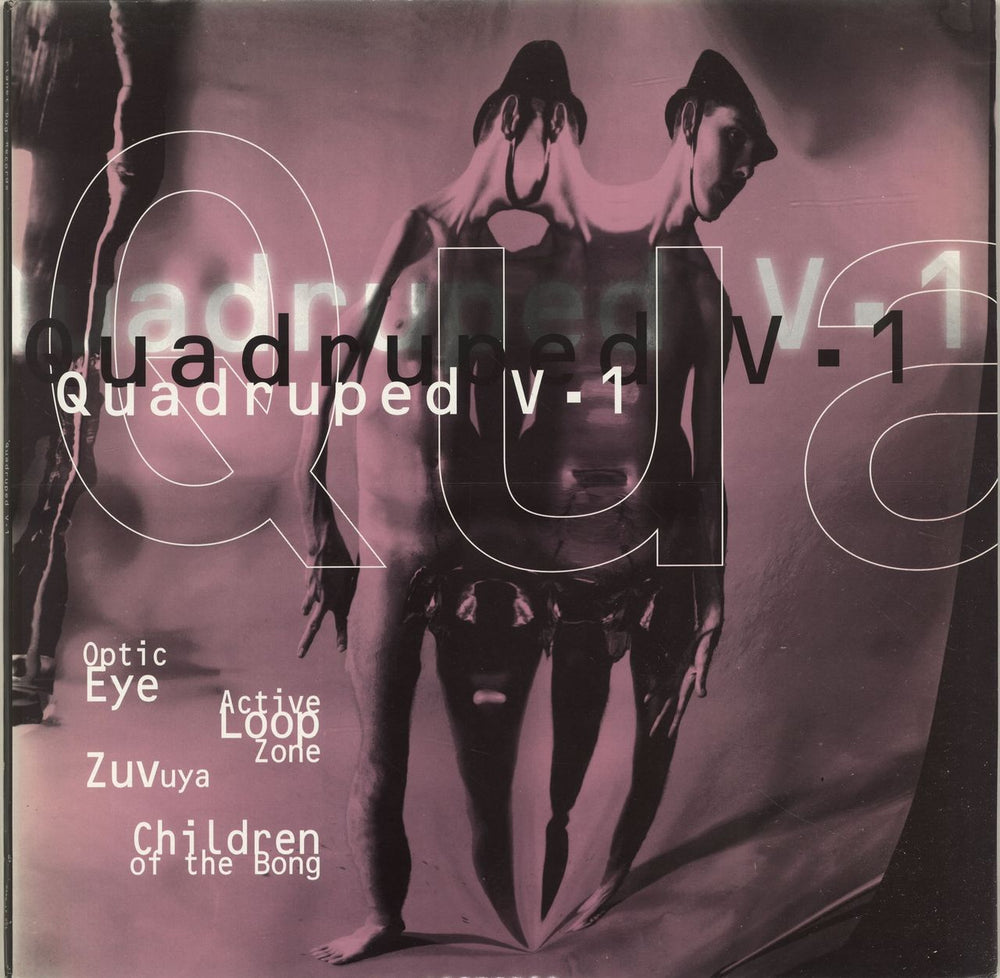 Various-Dance Quadruped V·1 UK 2-LP vinyl record set (Double LP Album) BARKLP006