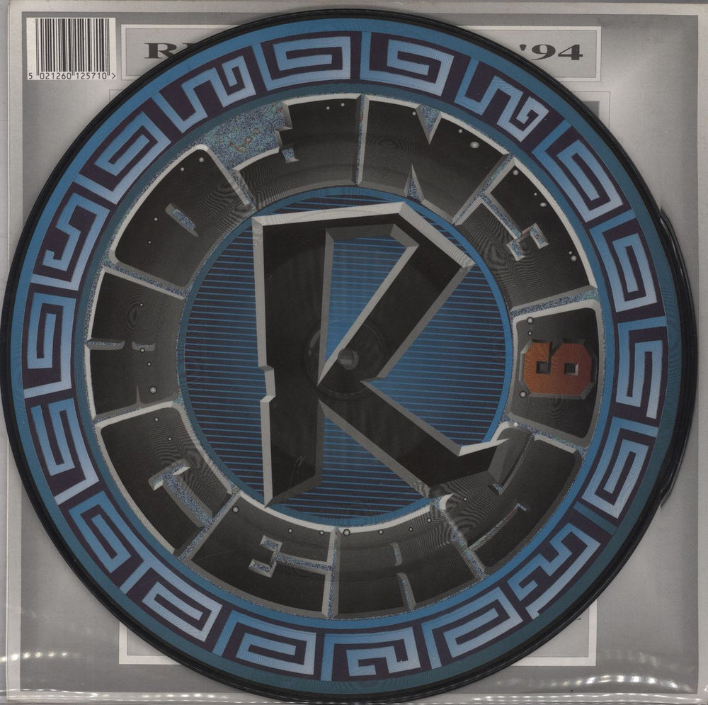 Various-Drum & Bass Jungle Enforcers 6 & 7 - Doublepack UK 12" vinyl picture disc (12 inch picture record) RIVET1260