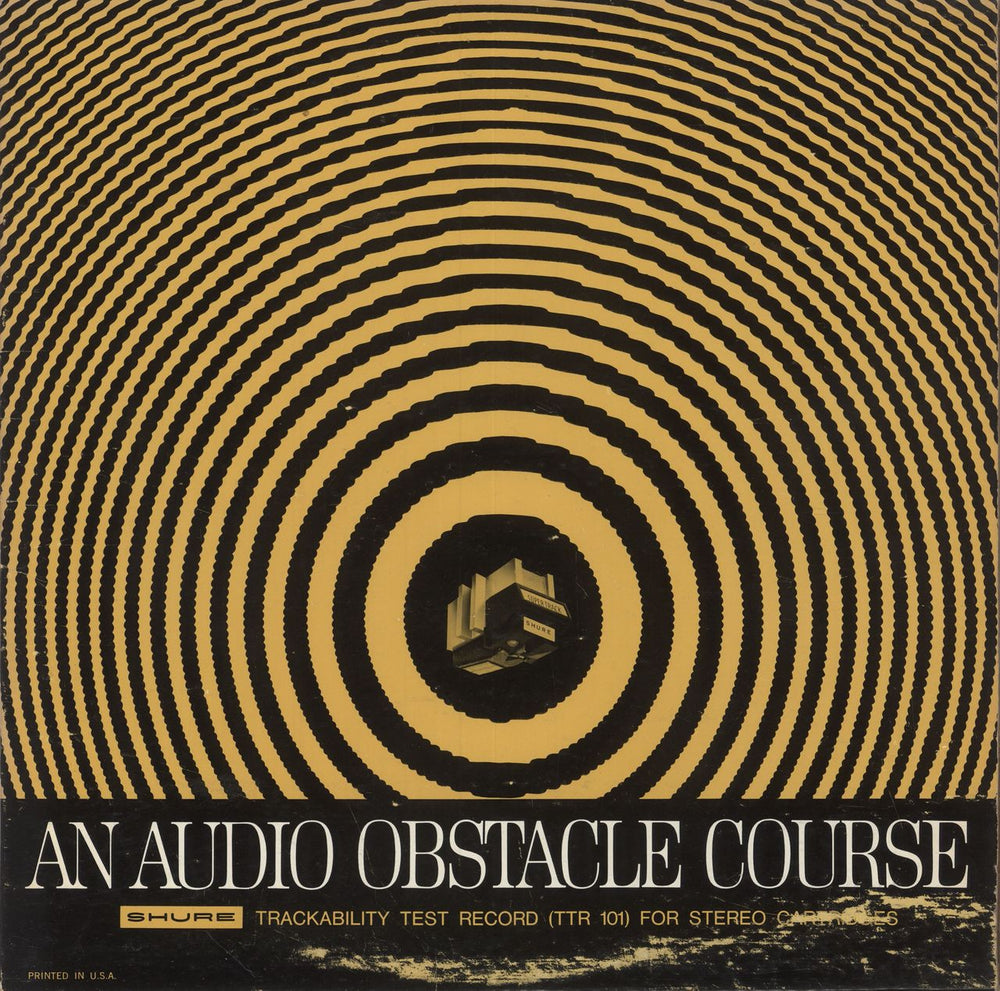 Various-Educational, Informational & Historical An Audio Obstacle Course - Shure Trackability Test Record US vinyl LP album (LP record) TTR101