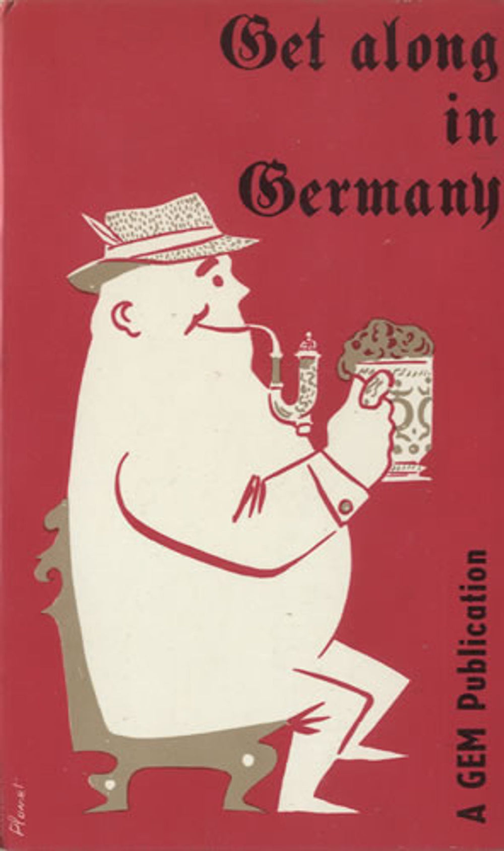 Various-Educational, Informational & Historical Get Along In Germany + Book UK 7" vinyl single (7 inch record / 45) VBZ07GE513138