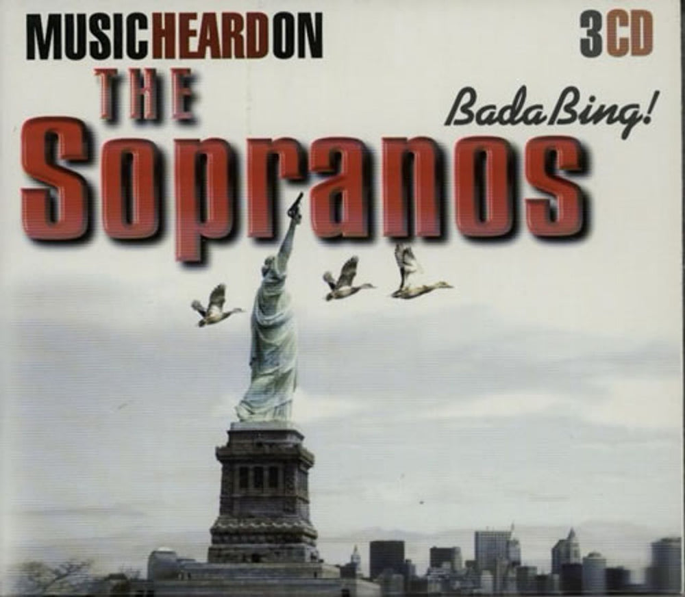 Various-Film, Radio, Theatre & TV Music Heard On The Sopranos UK Promo 3-CD album set (Triple CD) GSS5490