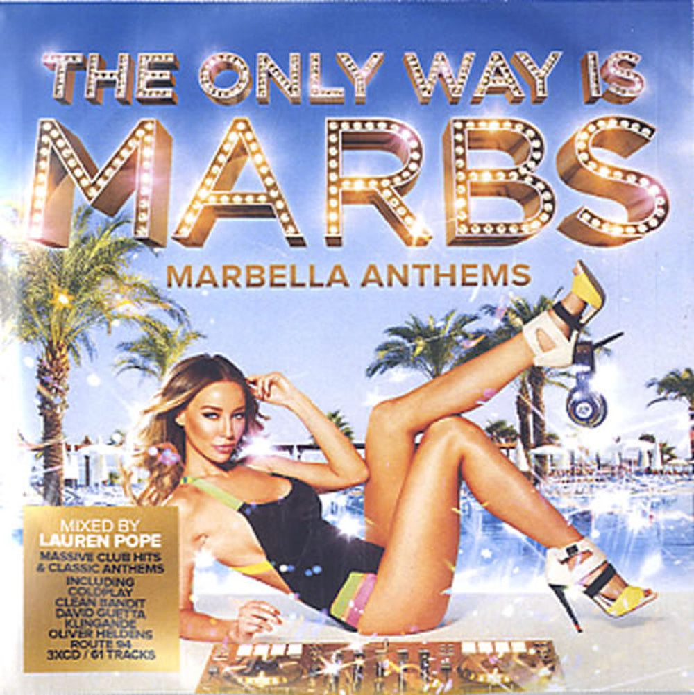 Various-Film, Radio, Theatre & TV The Only Way Is Marbs UK Promo 3-CD album set (Triple CD) 3 X CD-R SET