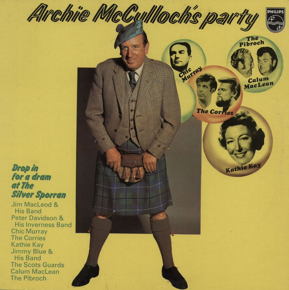 Various-Folk Archie McCulloch's Party UK vinyl LP album (LP record) 6830152