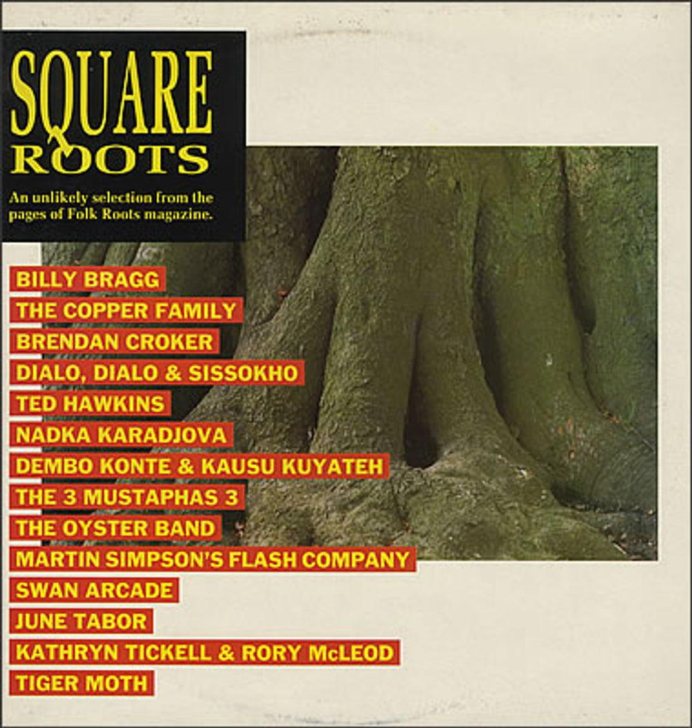 Various-Folk Square Roots UK vinyl LP album (LP record) FROOT001