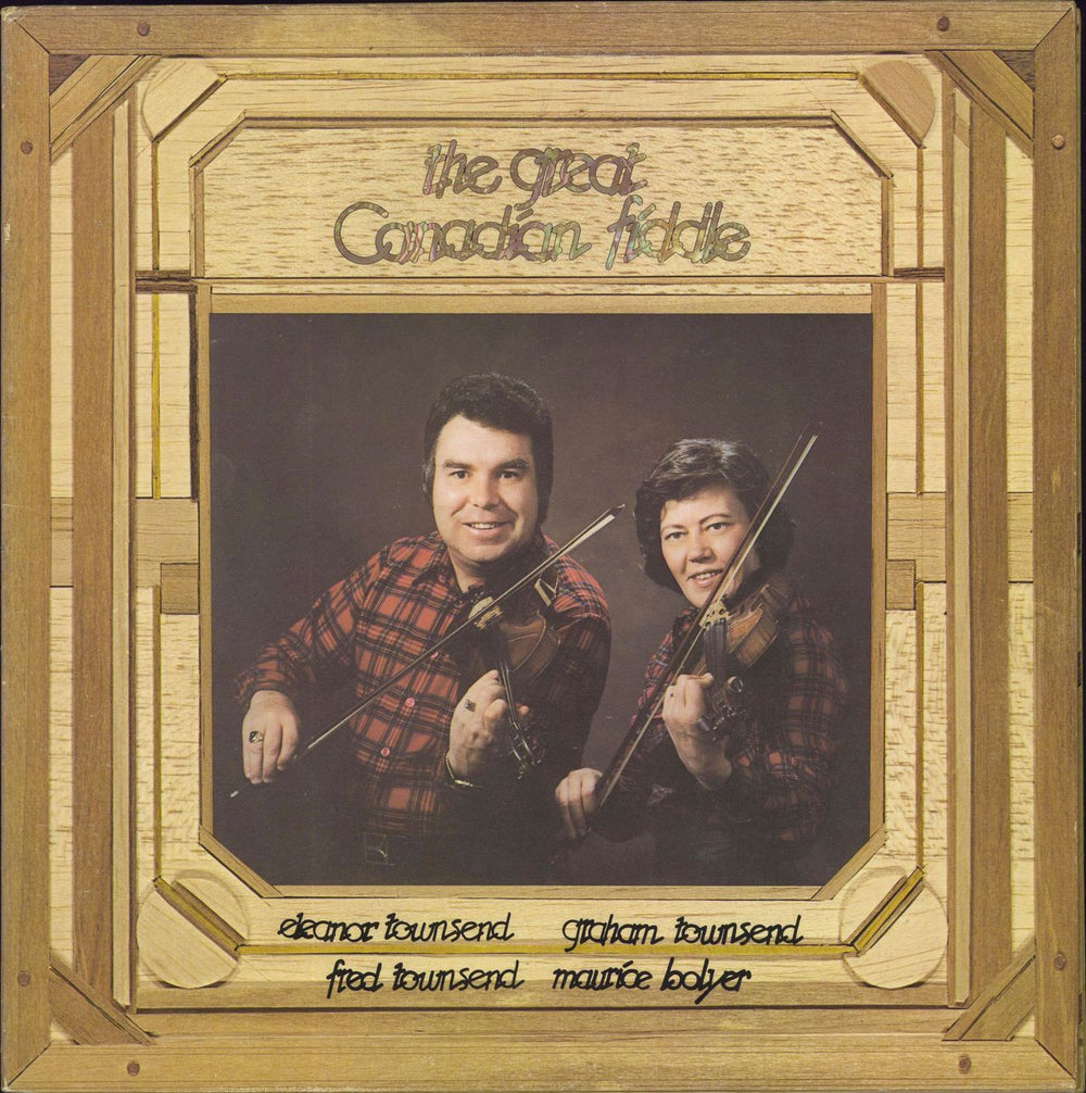 Various-Folk The Great Canadian Fiddle Canadian vinyl LP album (LP record) S6