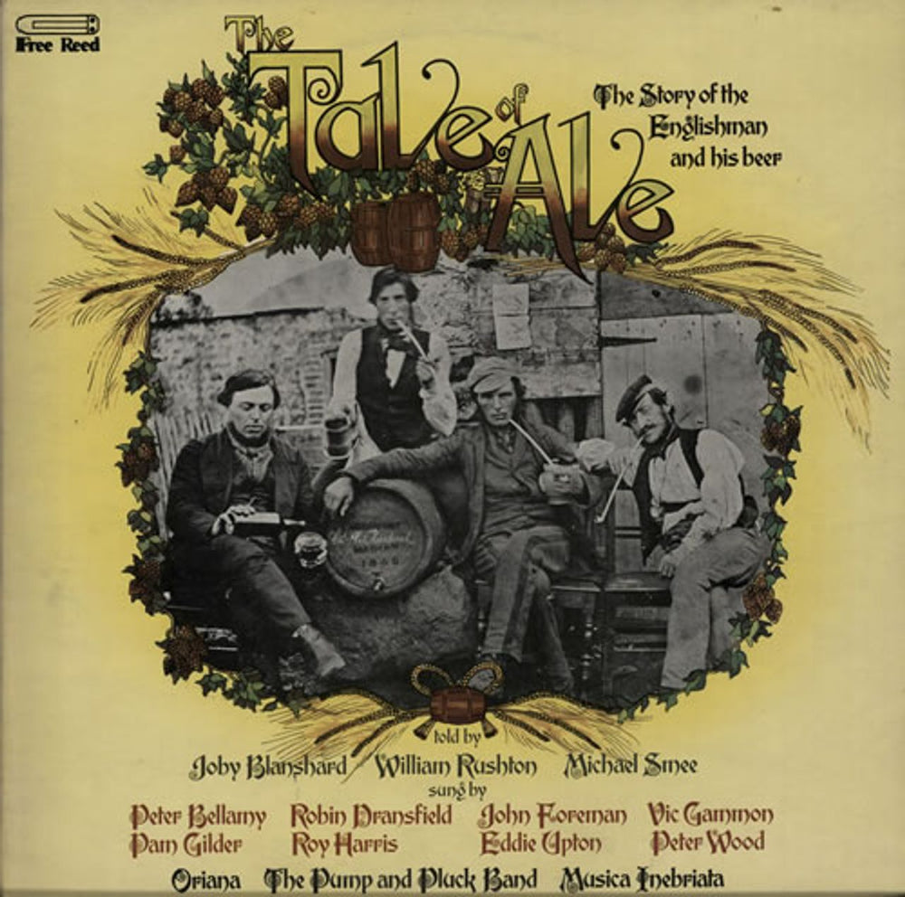 Various-Folk The Tale Of Ale UK 2-LP vinyl record set (Double LP Album) FRRD023/024