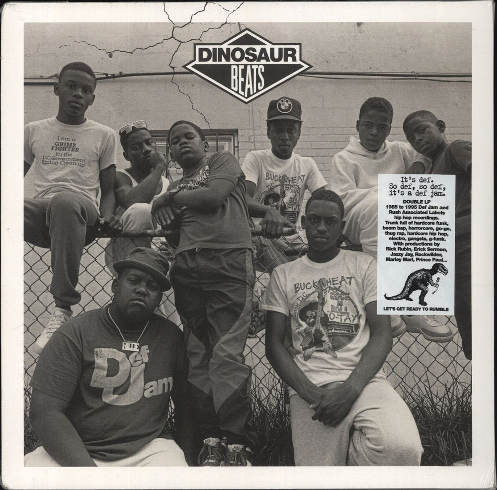 Various-Hip Hop & Rap Dinosaur Beats - Sealed French 2-LP vinyl record set (Double LP Album) 539752-0