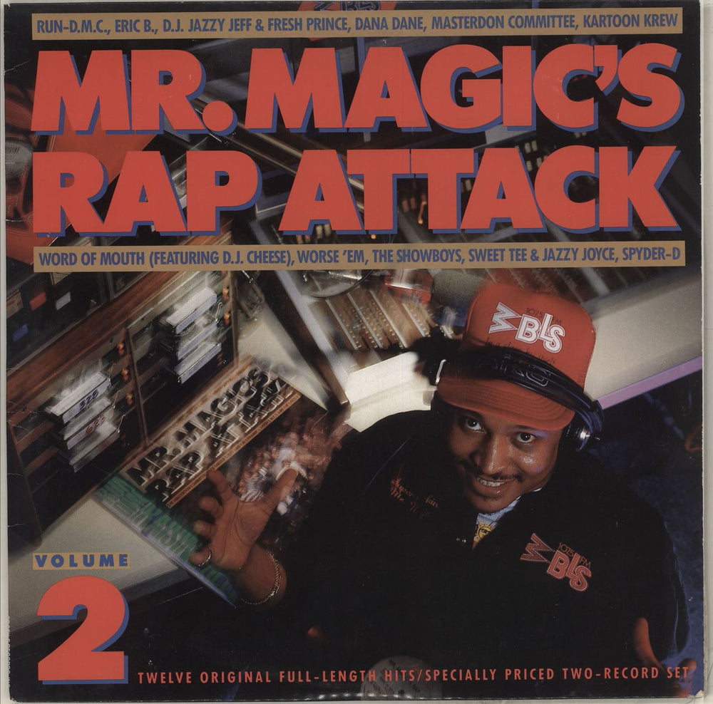 Various-Hip Hop & Rap Mr. Magic's Rap Attack Volume 2 US 2-LP vinyl record set (Double LP Album) PRO-1227