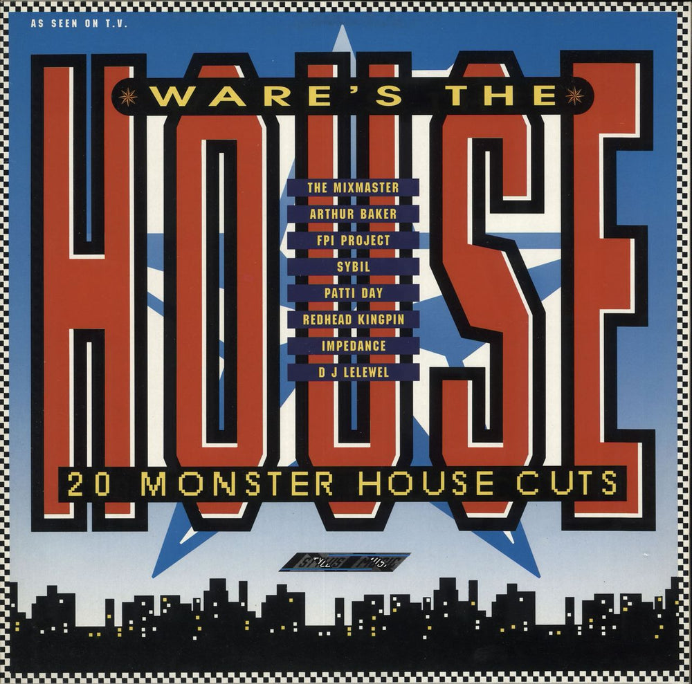 Various-Hip Hop & Rap Ware's The House UK vinyl LP album (LP record) SMR997