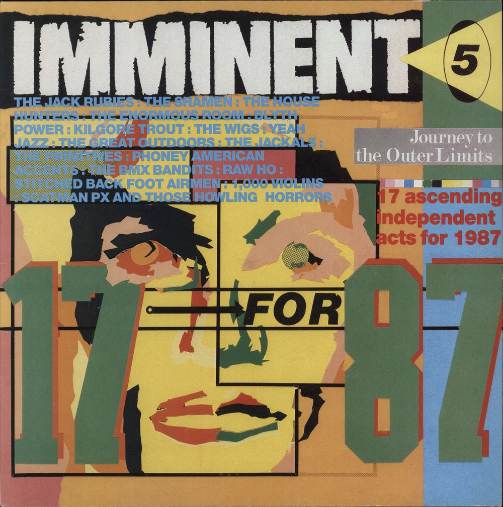 Various-Indie Imminent 5 UK vinyl LP album (LP record) BITE5