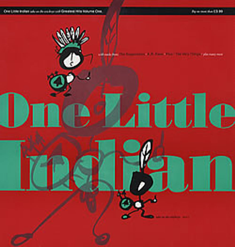 Various-Indie One Little Indian - Greatest Hits Volume One UK vinyl LP album (LP record) TPLP7