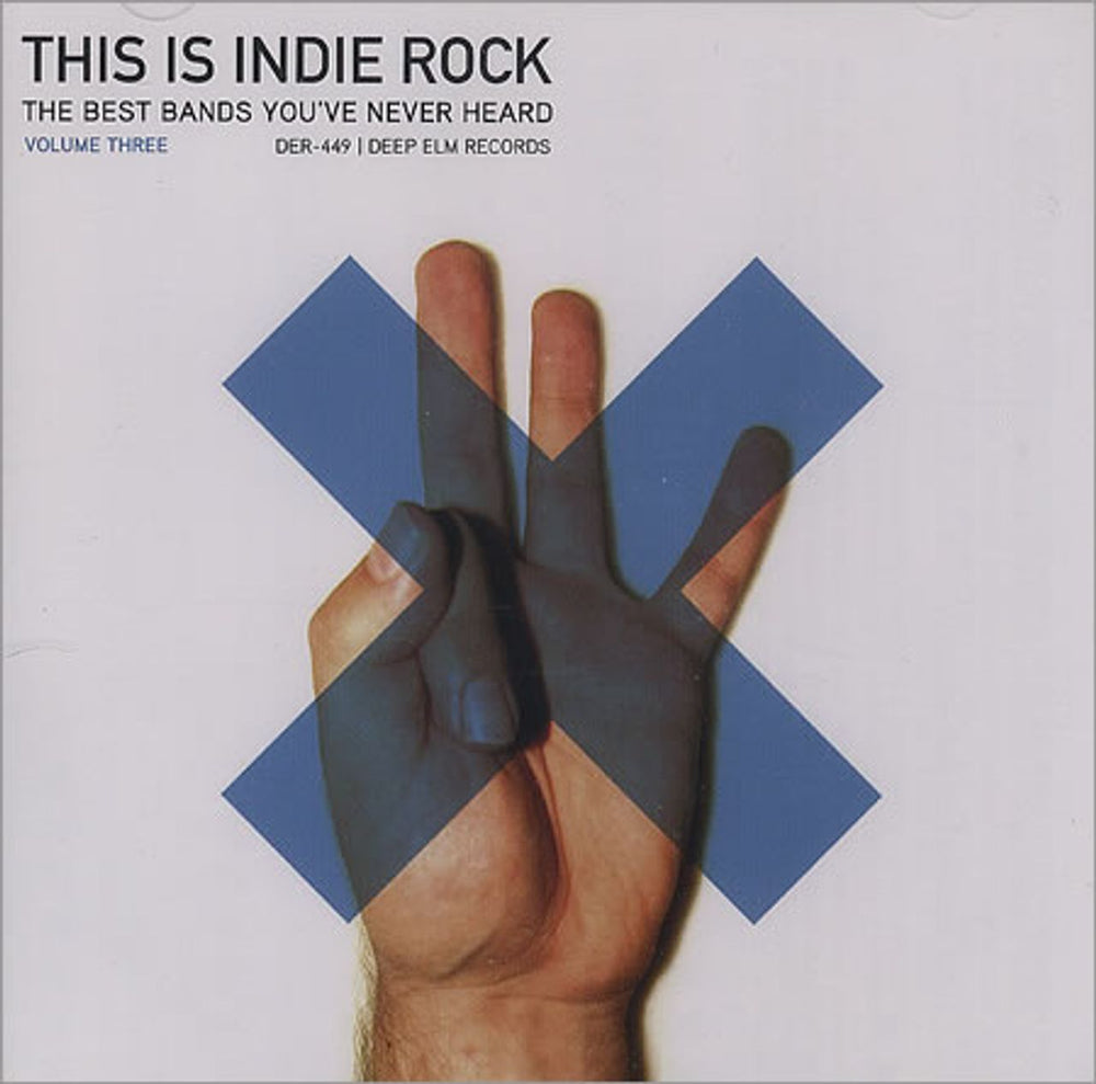 Various-Indie This Is Indie Rock - Volume Three US CD album (CDLP) DER-449