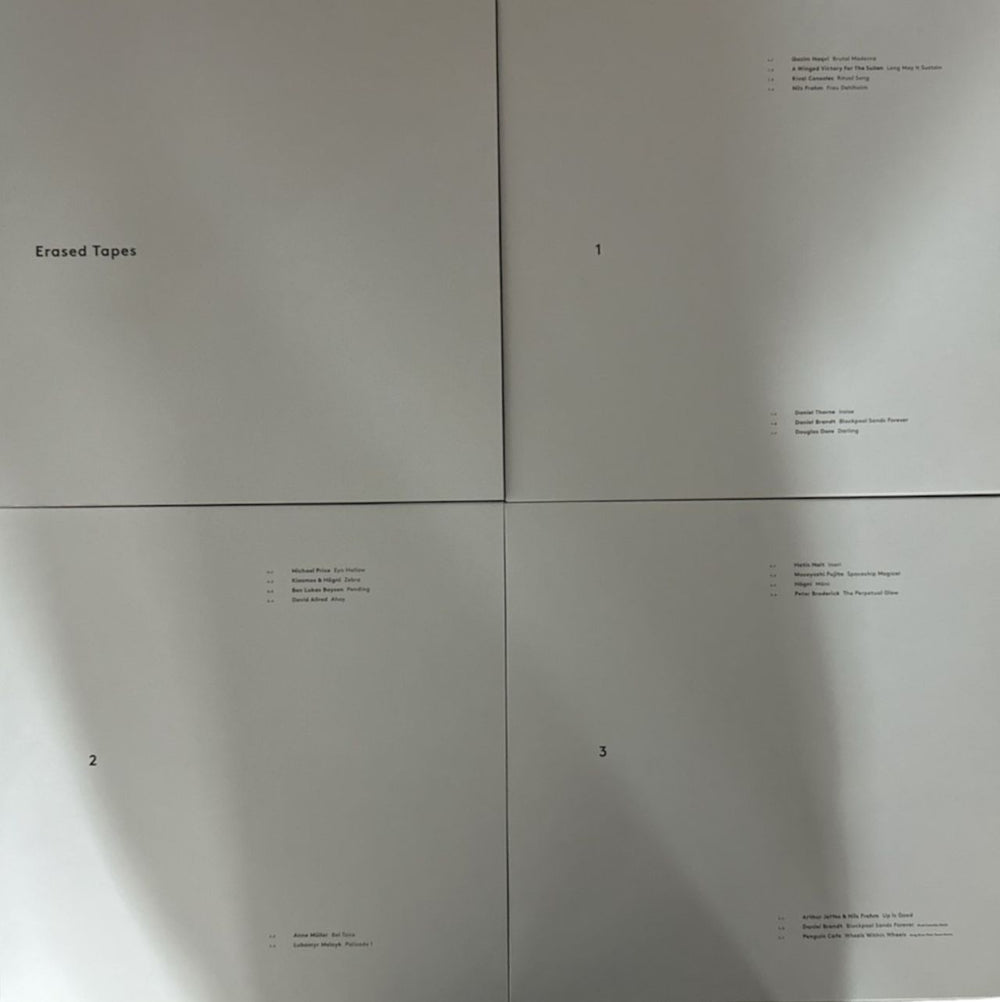 Various-Industrial & Avant-Garde 1 + 1 = X - Clear Vinyl UK box set VR1BXXC825913