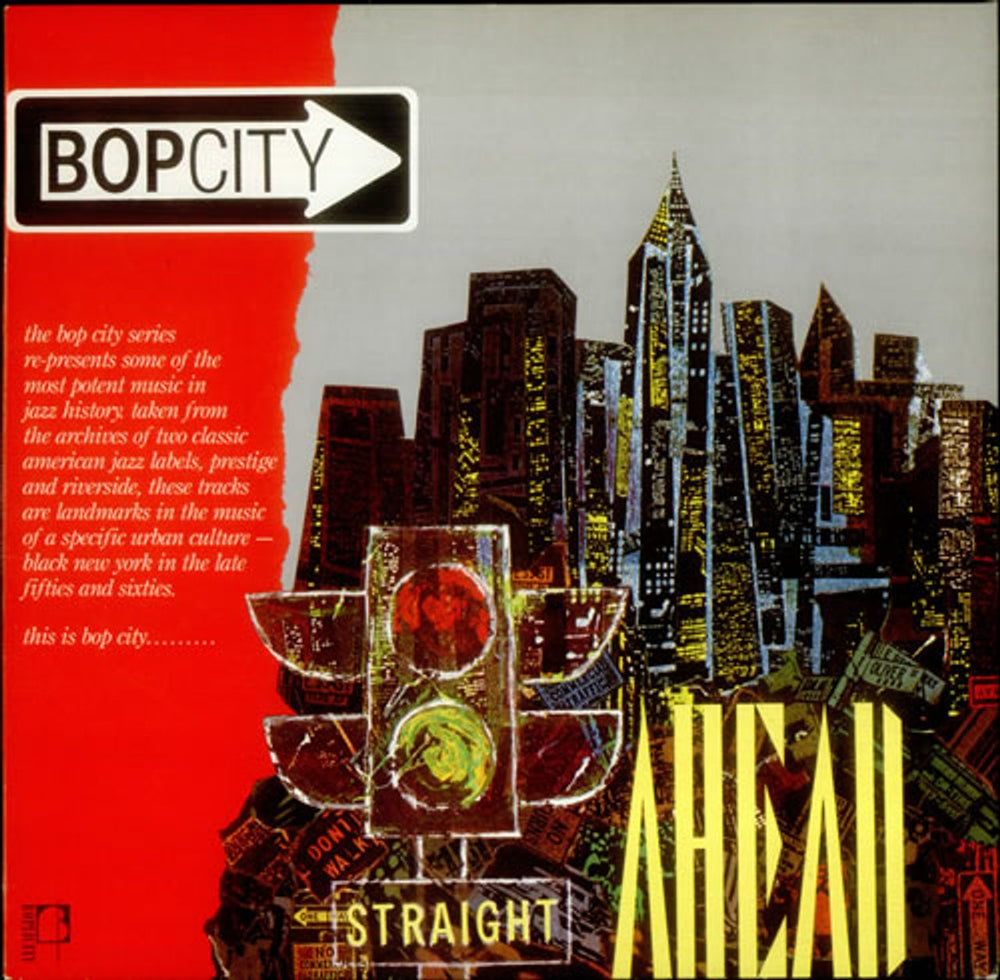 Various-Jazz Bopcity: Straight Ahead UK vinyl LP album (LP record) BOPM10